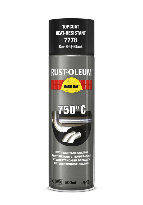 HAUTE TEMPERATURE HARD HAT NOIR (POT 0,75 LITRES)