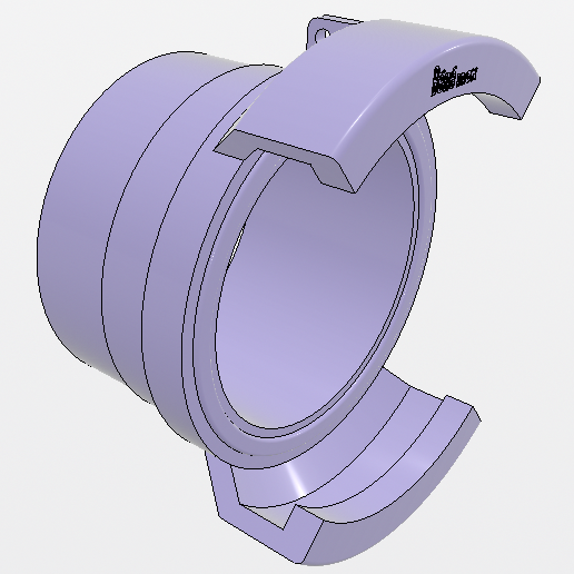 RACCORD SYMETRIQUE G2-1/2P ALU M