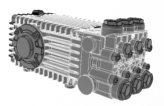 POMPE HP - SERIE 66 - T2530 30L/MIN 250B 1750TR/MIN 14,7KW