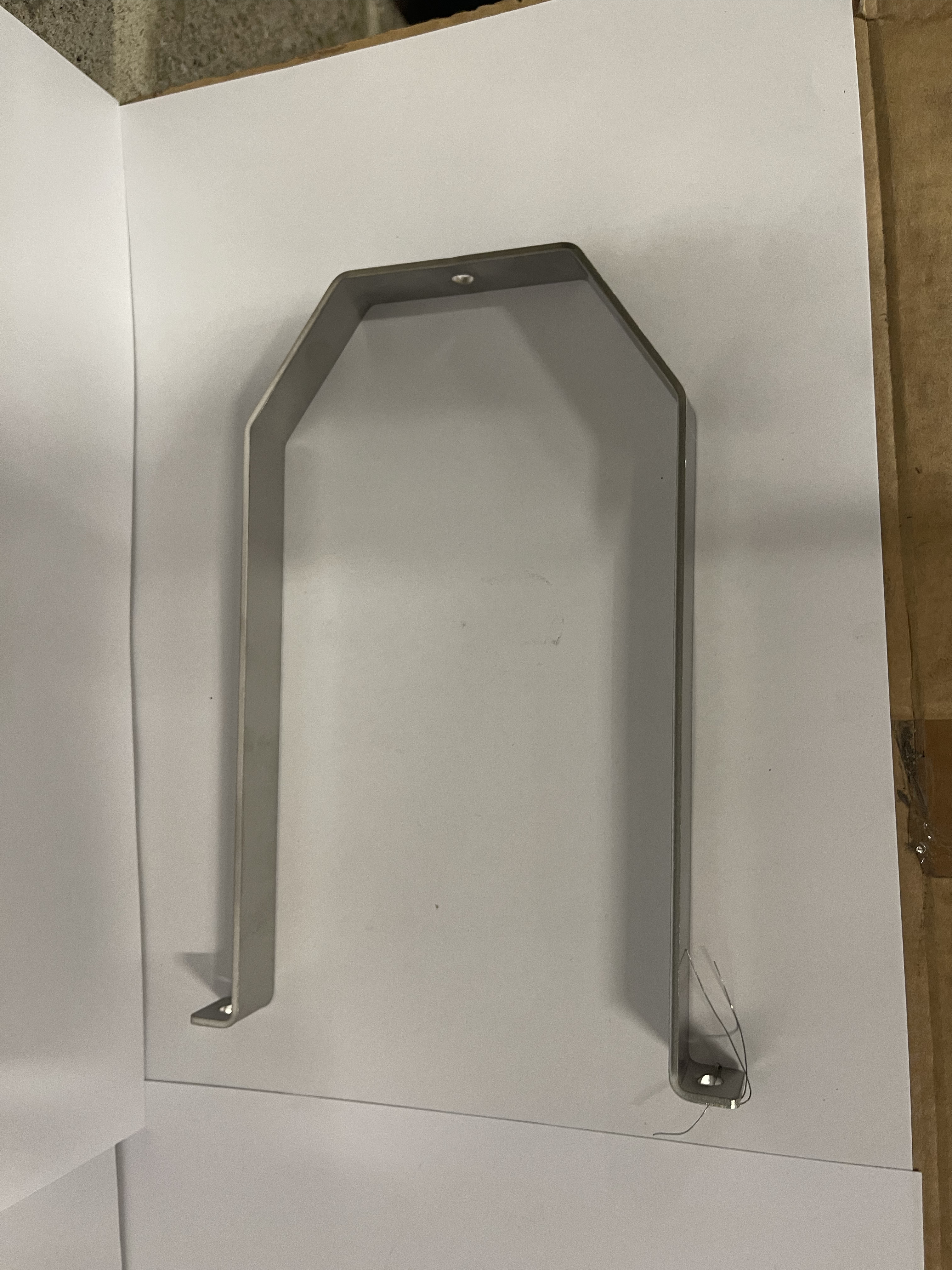 PLAT INOX SUPPORT BOULE DN150