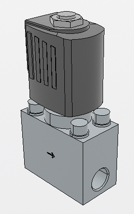 ELECTROVANNE 2 VOIES - G1/2P FF INOX PN250 IP65 - DC 12V NO
