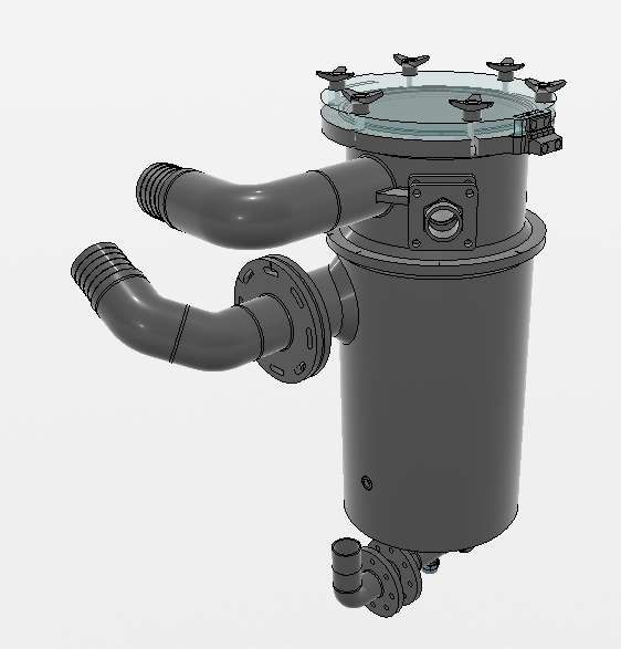 ES CYCLONE PEHD D400