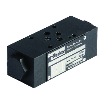 Clapet anti-retour NG6 (Cetop 3) sur A et B - Pression max : 350 bar