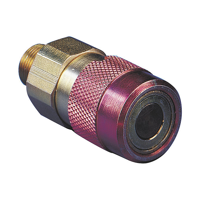 Coupleur femelle rapide 700 bar face plate 1/2''. raccord rapide mâle 3/8'' NPT
