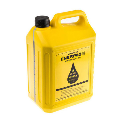 Huile hydraulique haute pression Enerpac HF95 en bidon de 5 litres