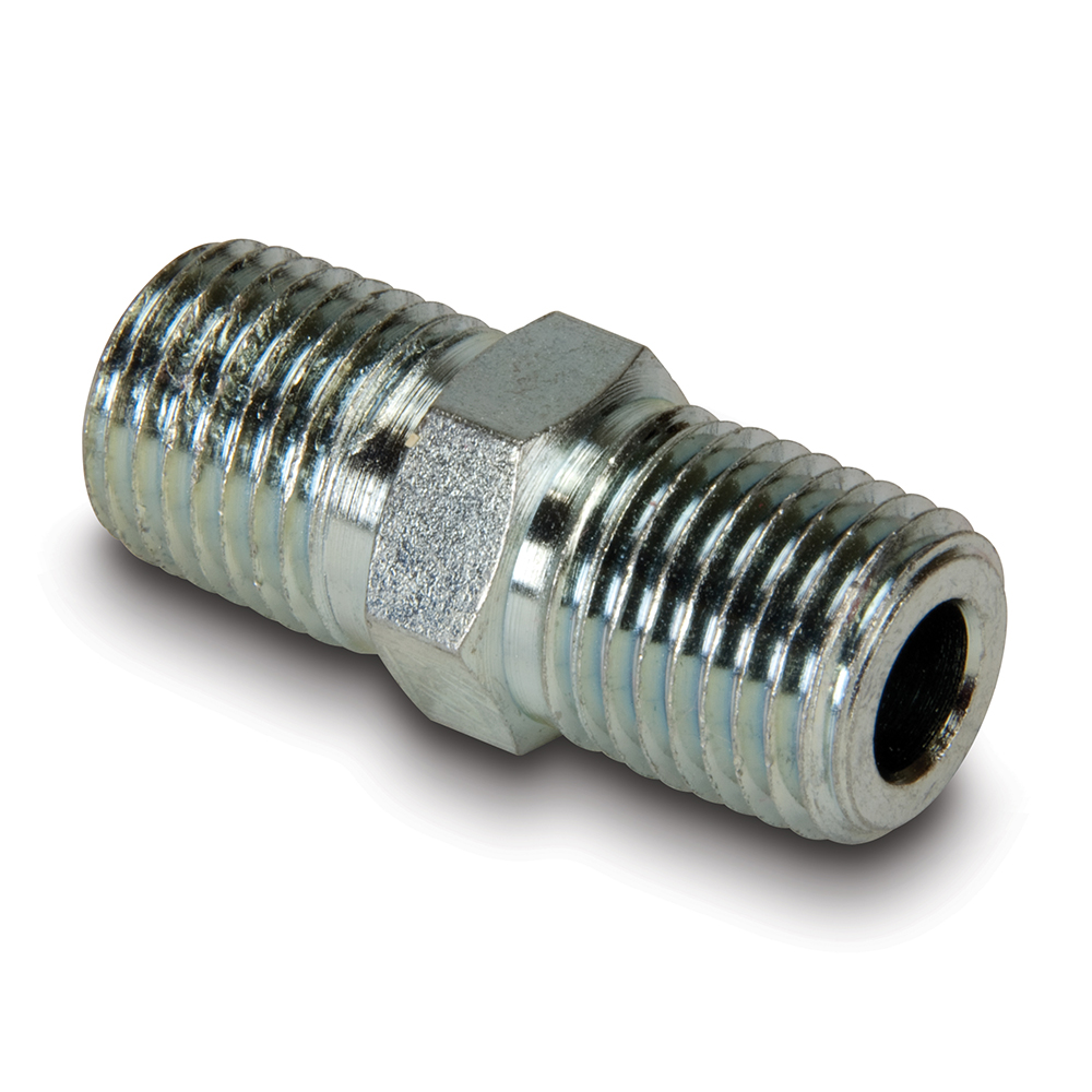 Mamelon égal 1/4'' NPT mâle. pression max : 700 bar. longueur 38 mm