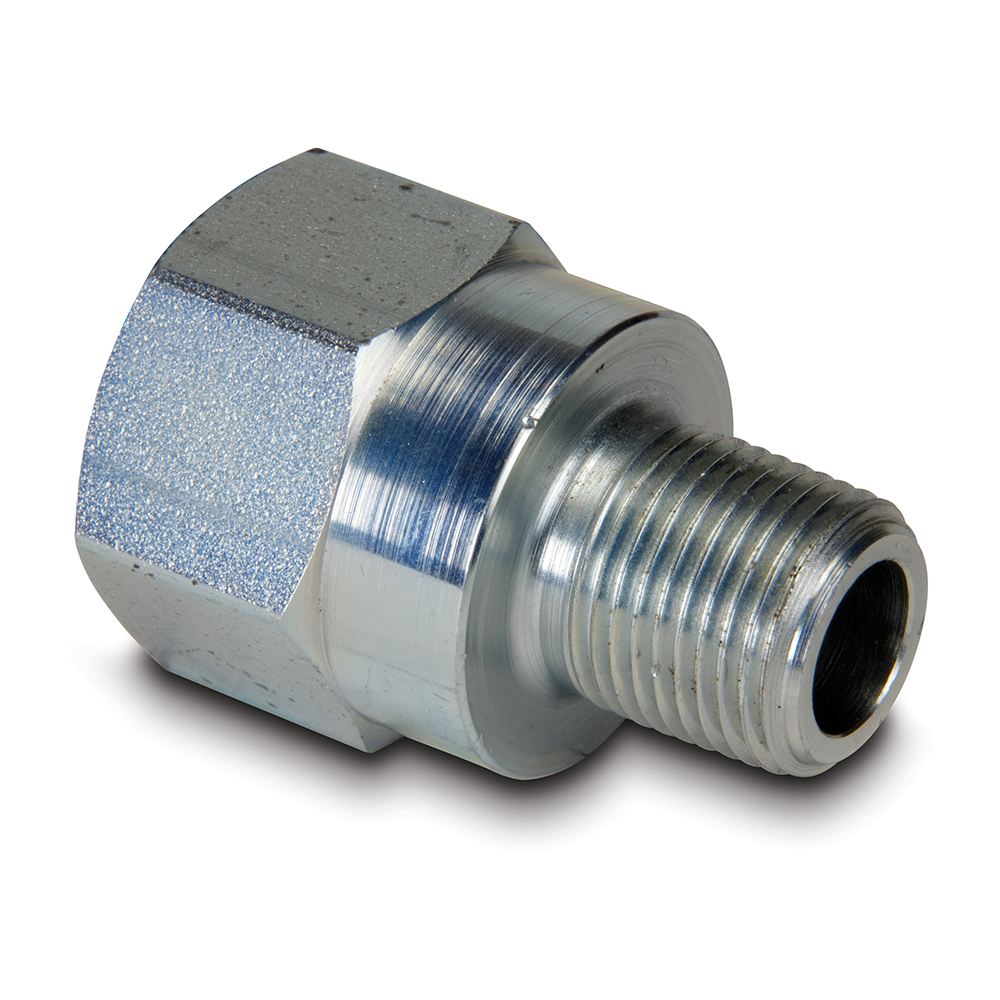 Réducteur 1/2'' NPT mâle. 3/8'' NPT femelle. pression max : 700 bar