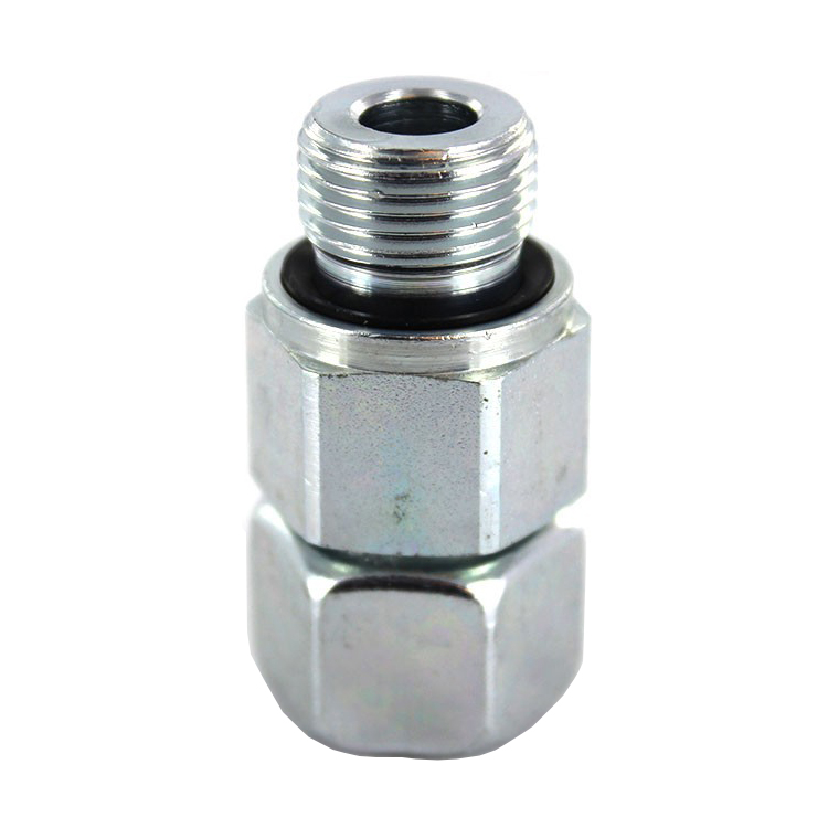 Union mâle orientable DIN Gaz pour tube de mm ( bar)
