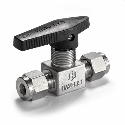 Vanne à bille droite compacte série H-800 : connexion 6 mm