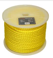CORDE JAUNE POLYPROPYLENE