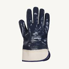 GANTS ENDUIT DE NITRILE BLEU