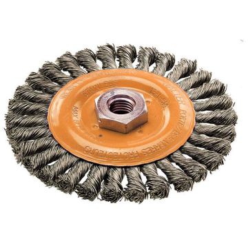 BROSSE ACIER TORSADE 5 X 5/8-11