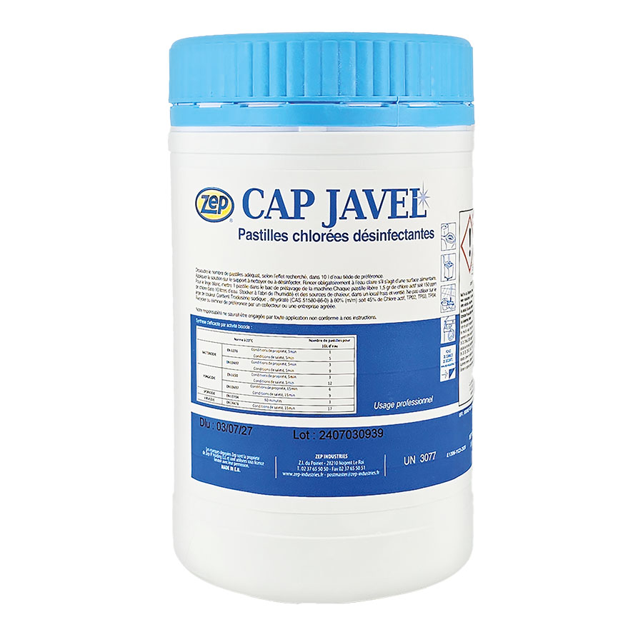 CAP JAVEL - 1 KG (LOT DE 6)