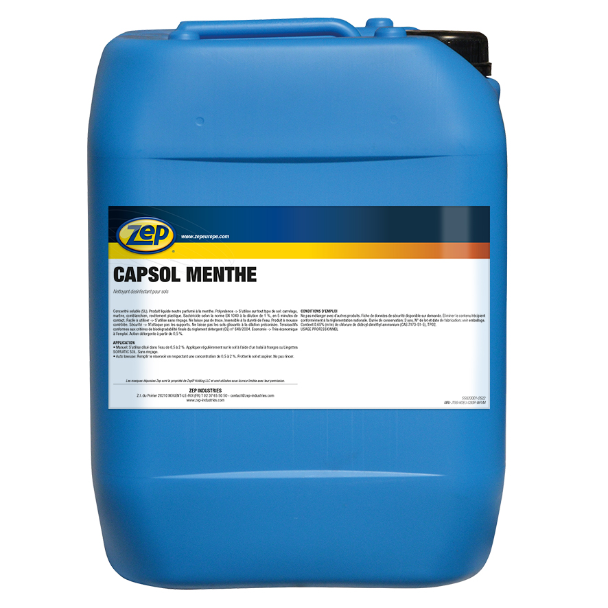 CAPSOL MENTHE -20 LITRES