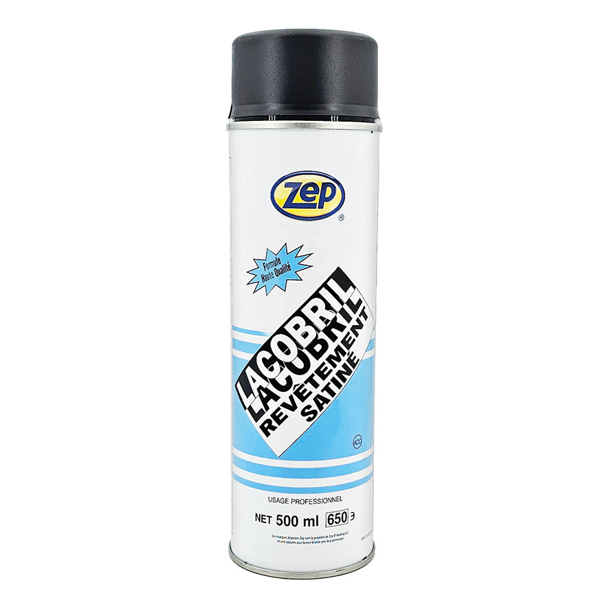 LACOBRIL NOIR RAL9005 - AEROSOL 500 ML (LOT DE 12)
